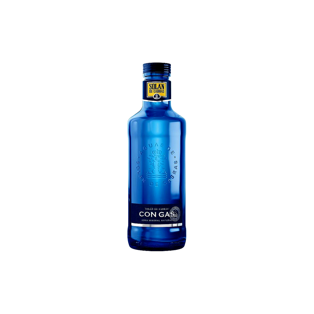 Agua Gas Solan de Cabras 750ML (Cristal)